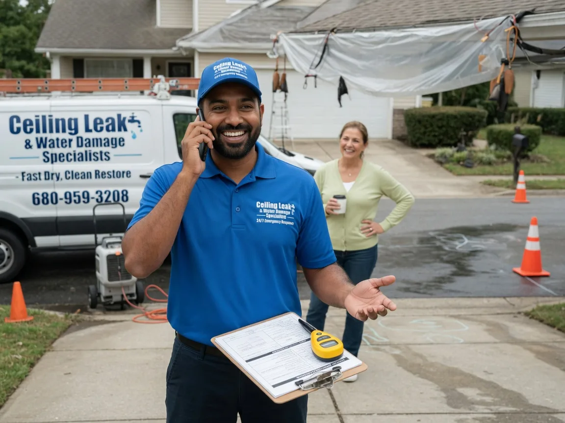 Ceiling Leak Cleanup Bosler, WY FAQs